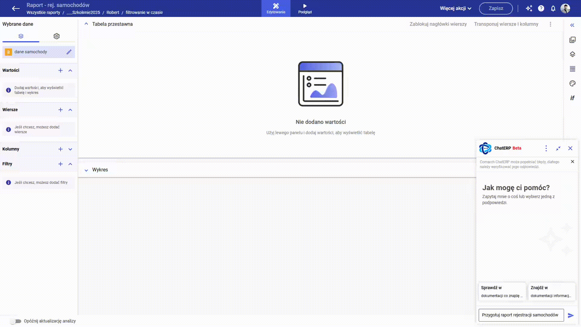 ChatERP – Twój asystent w świecie danych
