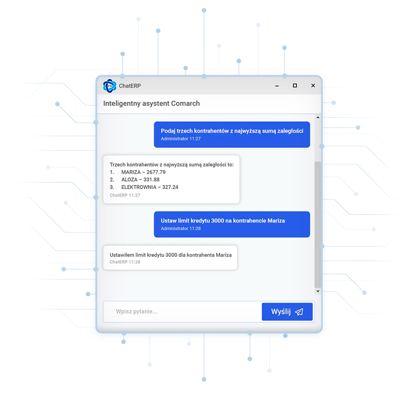 ChatERP – asystent w systemie ERP