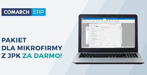 Pakiet dla mikrofirmy z JPK Comarch