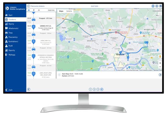 comarch erp mobile sprzedaż