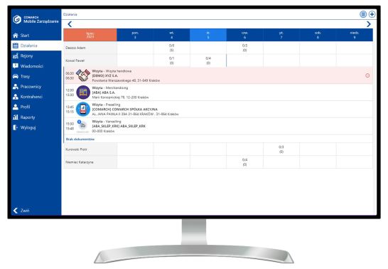 comarch erp mobile sprzedaż