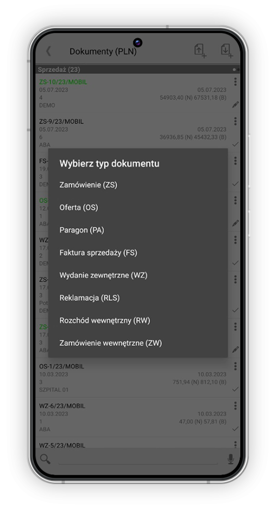comarch erp mobile sprzedaż