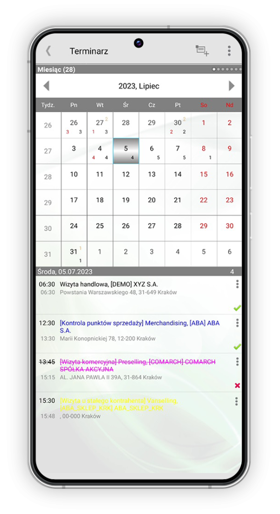 comarch erp mobile sprzedaż
