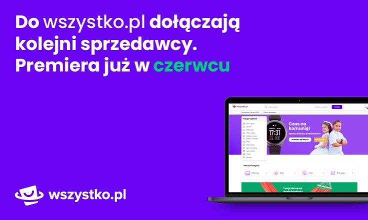 Znane sklepy dołączają do wszystko.pl