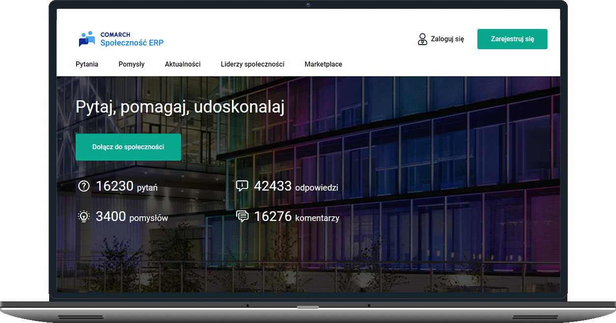 biuro rachunkowe optima, programy dla biur rachunkowych - Społeczność Comarch zrzut ekranu