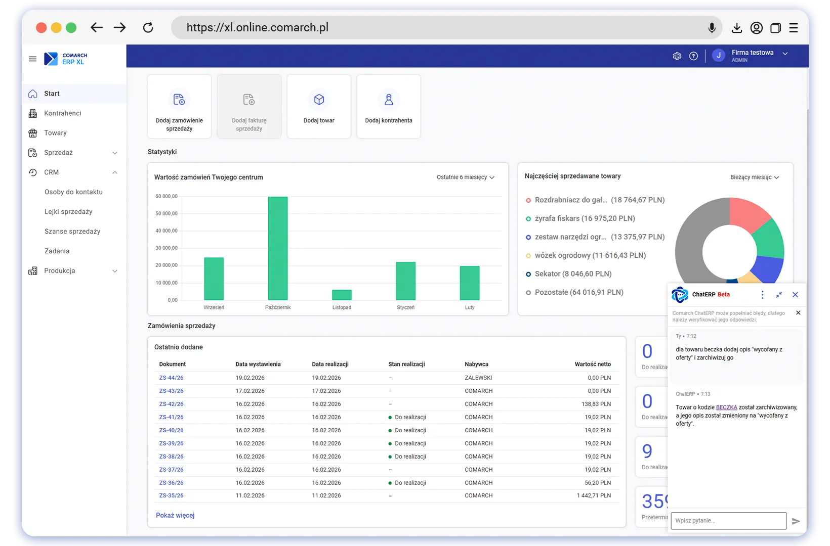 Twój inteligentny asystent biznesowy
