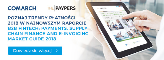 e-Invoicing uwzględniony w raporcie Fintech 