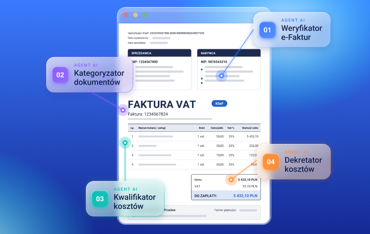 Automatyczne księgowanie faktur z KSeF: jak agenci AI w Comarch ERP Optima przygotowują dekret do akceptacji?