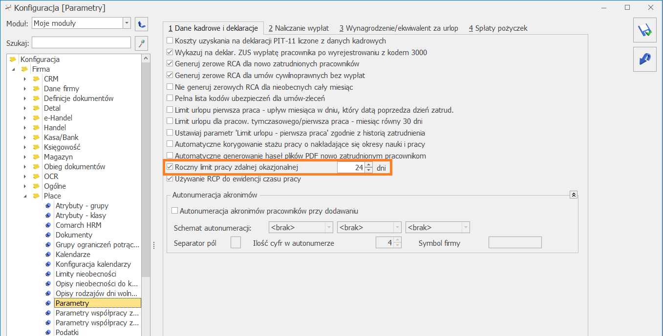 Składniki ponoszenia kosztów