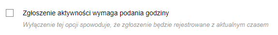 Proces zgłaszania pracy zdalnej w aplikacji webowej