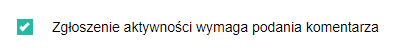 Proces zgłaszania pracy zdalnej w aplikacji webowej