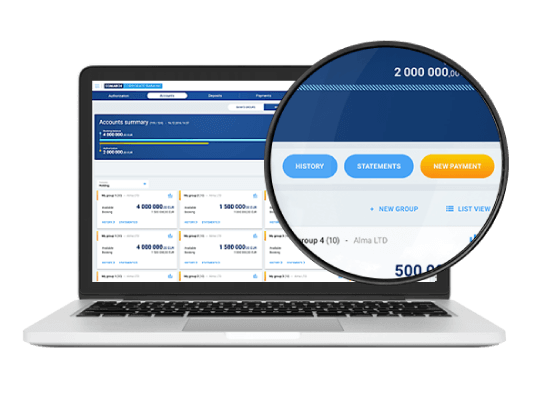 monitor SME Banking