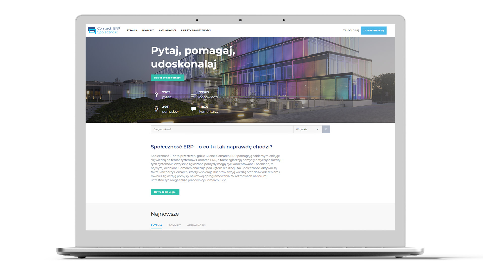 comarch optima opinie znajdziesz na stronie, forum użytkowników Społeczność ERP