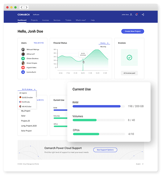 Comarch POWER Cloud