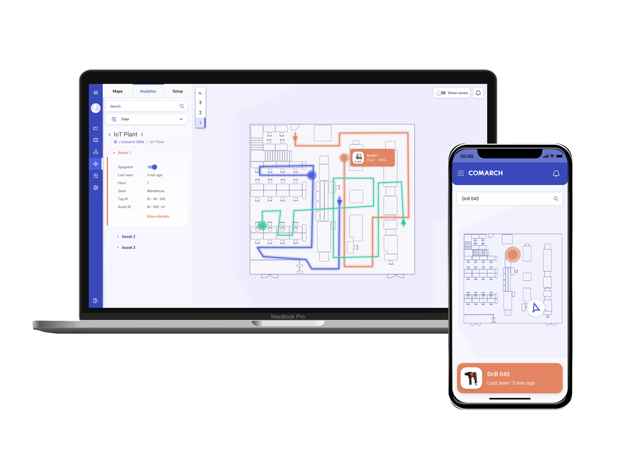 Aplikacja Comarch Asset Tracking