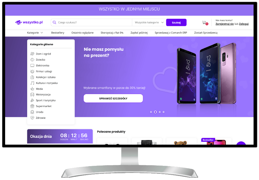 Platforma wszystko.pl na komputery