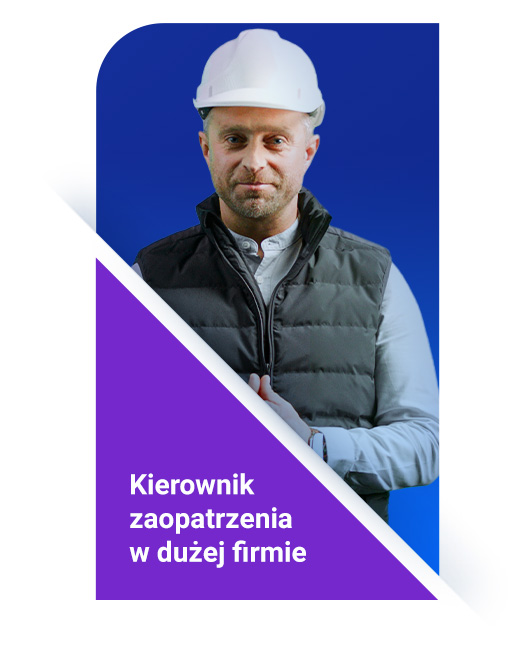 Kierownik zaopatrzenia w dużej firmie