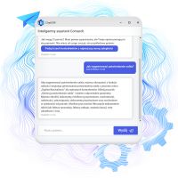 asystent ai chat - okno aplikacji ChatERP