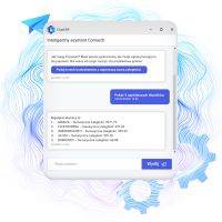 asystent ai chat - okno aplikacji ChatERP