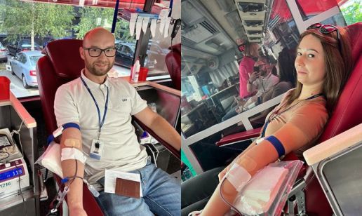Mały, wielki gest katowickiego zespołu Comarchu. Zebraliśmy blisko 11 litrów krwi