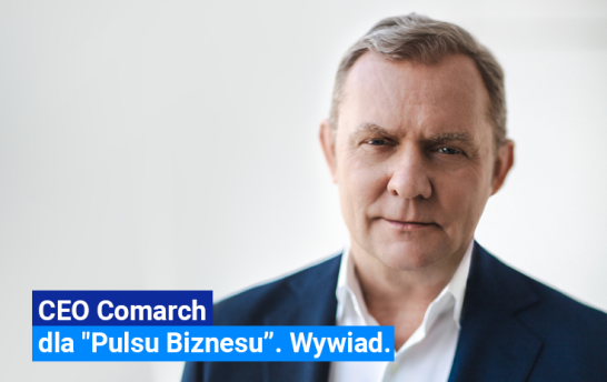 Comarch z rekordowym wynikiem EBITDA i ambitną wizją rozwoju. CEO Jarosław Mikos podsumowuje rok w &bdquo;Pulsie Biznesu&rdquo;