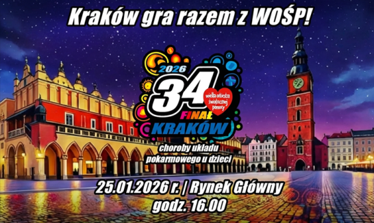 Comarch partnerem 34. Finału Wielkiej Orkiestry Świątecznej Pomocy