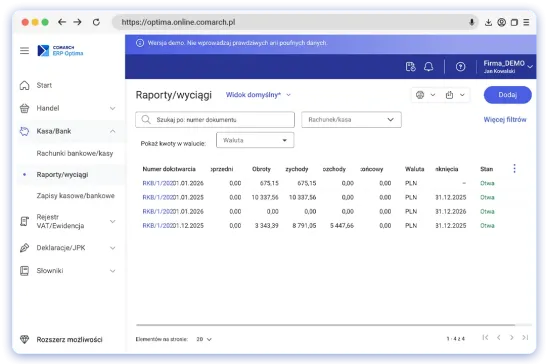 Co nowego w ostatniej aktualizacji?