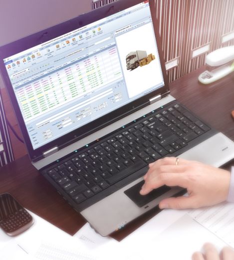 zarządzanie siecią sprzedaży - zrzut ekranu z programu