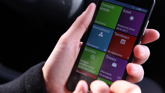 comarch erp mobile sprzedaż