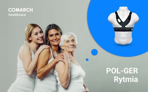 Comarch CardioVest jako narzędzie do wykrywania zaburzeń rytmu serca u kobiet – transgraniczny projekt POL-GER Rytmia