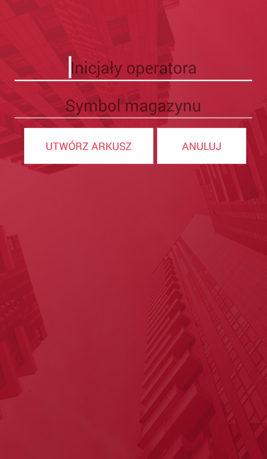 aplikacja do inwentaryzacji, inwentaryzacja comarch ERP - interfejs programu