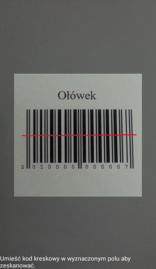 aplikacja do inwentaryzacji, inwentaryzacja comarch ERP - interfejs programu