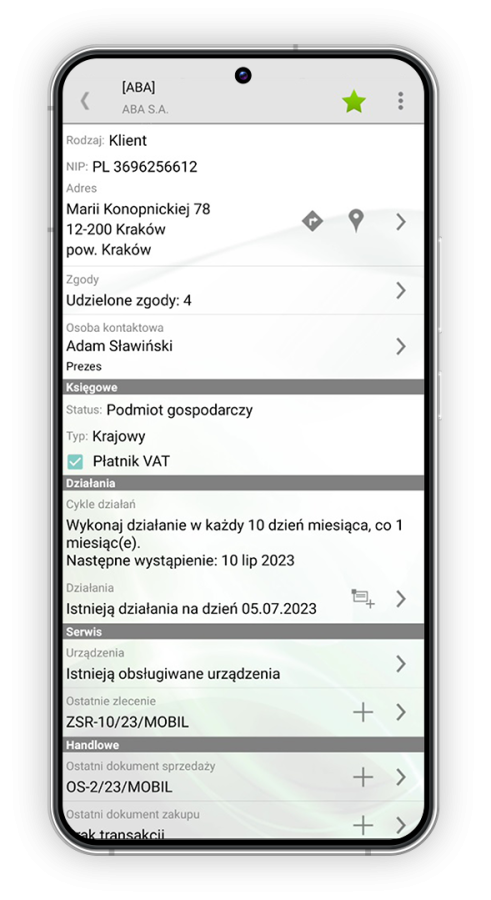 aplikacja do sprzedaży