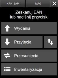 program wms - przyjęcie i wydanie towarów