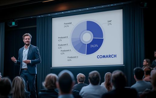 Comarch ma już niemal 25% rynku ERP w Polsce. Wyniki raportu IDC