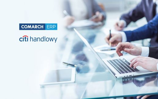 Citi Handlowy integruje system bankowy z systemami Comarch ERP Optima i Comarch ERP XL poprzez CitiConnect API