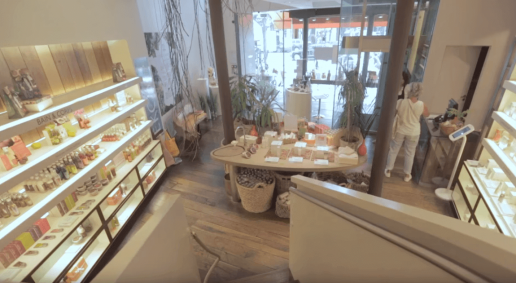 Natura Brasil - system dla pop up stores
