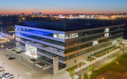 Budynek Comarch SSE7 z certyfikatem BREEAM