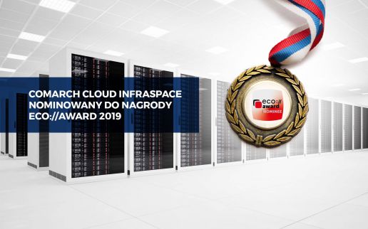 Comarch Cloud Infraspace nominowany do nagrody eco://award 2019 