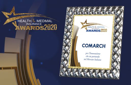 Health & MedMal Insurance Awards: Comarch zdobywa nagrodę Innovation Award za rozwój rozwiązań informatycznych dla branży medycznej na rynku włoskim