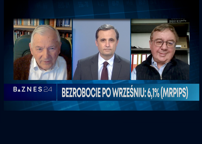 Rozmowy Biznes24: prof. J. Filipiak oraz prof. Stanisław Gomułka