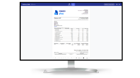 Comarch sPrint - Nowe narzędzie do wydruków