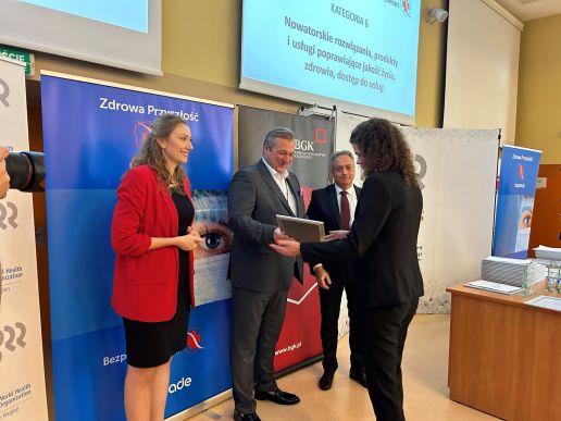 Comarch Healthcare otrzymał prestiżową nagrodę w konkursie "Zdrowa Przyszłość – Inspiracje” 