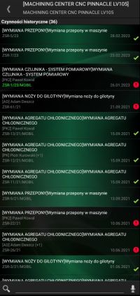 program do obsługi serwisu