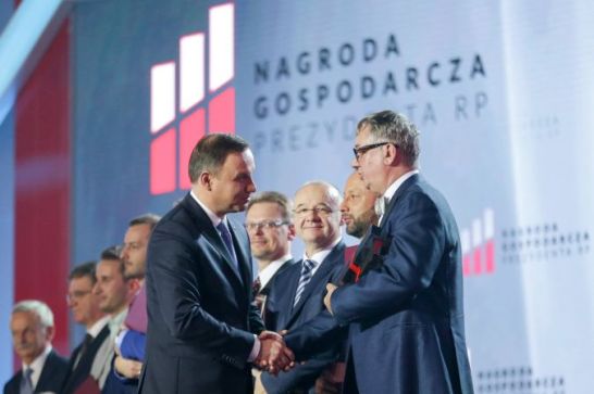 Nagroda Gospodarcza Prezydenta RP dla prof. Janusza Filipiaka