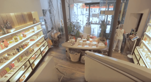 Natura Brasil - system dla pop up stores